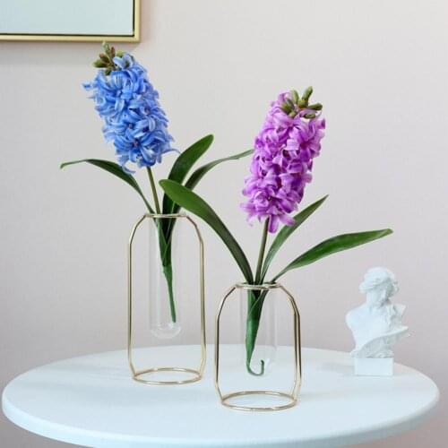 3D Hyacinth Narcissus Plastic Artificial Flower Potted DIY Crafts Floral Decor Artificial Flower Romantic Wedding Wholesale