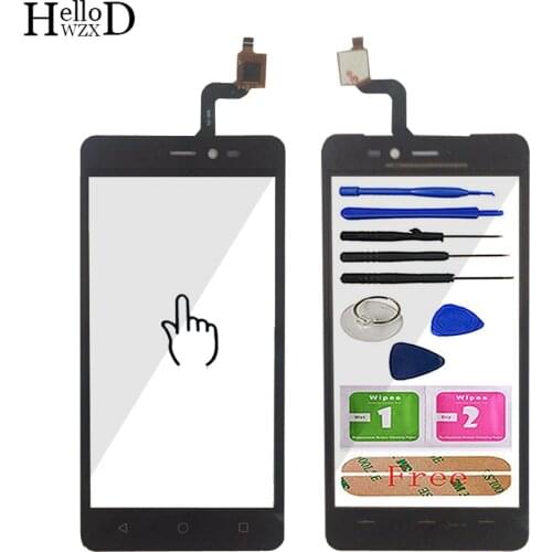 5.0'' Touch Screen Glass For Wiko Freddy Touch Glass Touch Screen Digitizer Panel Touchscreen Front Glass Tools Sensor Adhesive