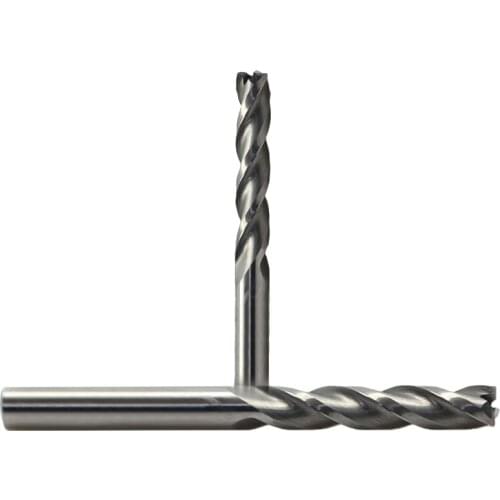 5pcs 3*17mm carbide 3 Flutes Mill Engraving Cutter Cutting Bits Milling Tools on Cutting Carving Hard Wood, MDF, Acrylic, PVC