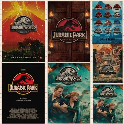 5D DIY Diamond Painting Jurassic Park Movie Poster Diamond Mbroidery Mosaic Cross Stitch Paint Home Decor Art