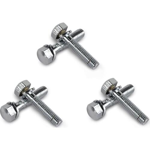 6pcs Exhaust Screw Bolt Repair Kit For Suzuki GT750 GT550 GT380 GT 750 550 380 01254-08357 01204-08357