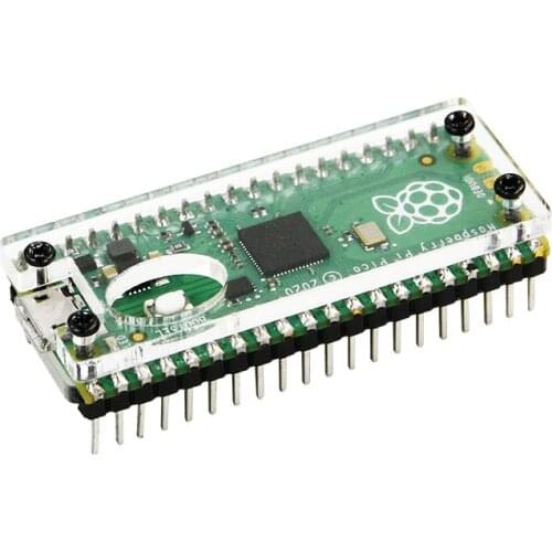 Raspberry Pi Pico Acrylic Case Box Enclosure Can Be Soldered GPIO Pins For Raspberry Pi PICO