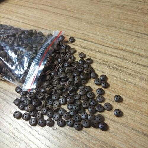 Black walnut Pulley Ship model building kits accessories 20pcs/bag 4MM/5MM/6MM/7MM/8MM wholesale