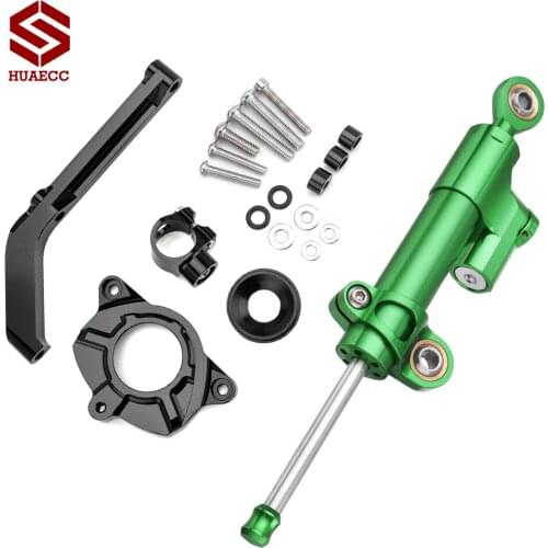 Motorcycle Damper Steering for Kawasaki Z 1000 Z1000 2014 2015 2016 Stabilize Safety Control with Mounting Bracket