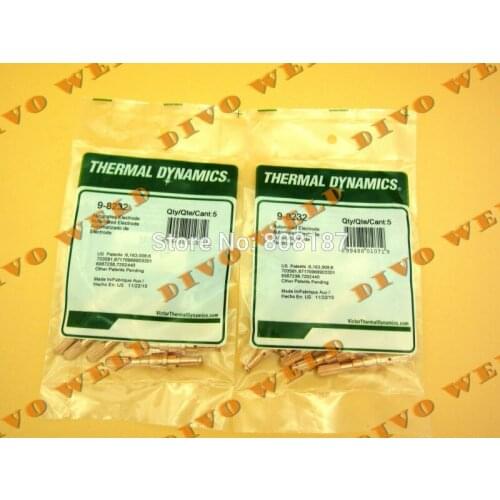 25pcs 9-8232 electrode for thermal dynamics SL60~SL100 Free shipping TNT(4 day you will get after paid)