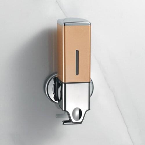 Liquid Soap Dispenser Wall Mounted Shower Gel Dispensers Shampoo Container Kitchen Tools Pump Double Hand Bathroom Soap Bottle