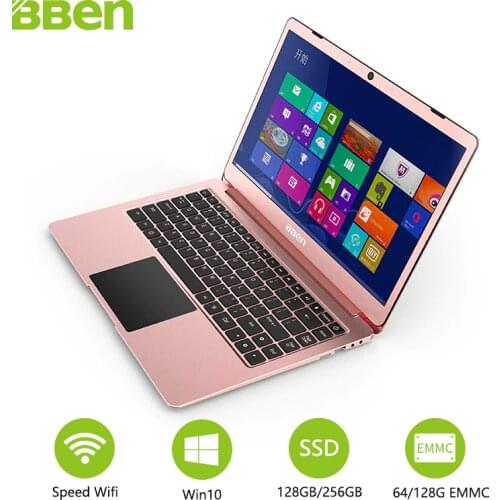 Bben N14W laptop 14.1" Notebook FHD Pre installed Win10 Intel Apollo Lake N3450 quad Cores 4GB RAM 64GB emmc wifi usb3.0 type-c