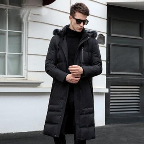 New Winter Jacket Men High Quality Fashion Casual Coat Hood Thick Warm Down Jacket Male Winter Parkas Outerwear