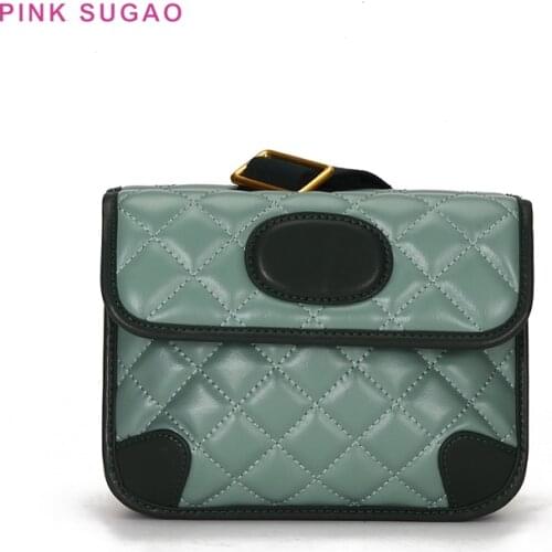 Pink Sugao luxury handbags women bags designer genuine leather purse crossbody bag for women fashion shoulder bag designer bag