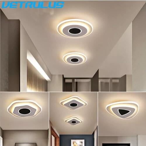 Led Ceiling Lamps Surface Mounted Plafonniers Corridor Aisle Balcony Hallway Balcony Ceiling Lighting Fixture Bedroom Chandelier
