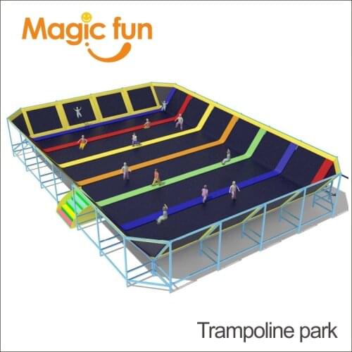 MAGIC FUN Trampoline Park and naughty one amusement equipment for sale indoor playground amusement