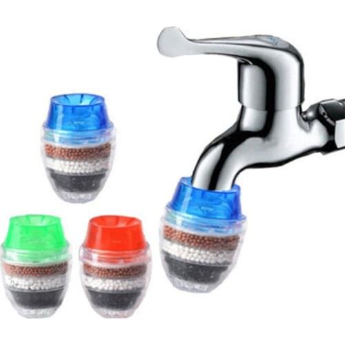 1 Pcs Household Kitchen Home Carbon Faucet Tap Water Clean Filter Purifier Filtration Cartridge