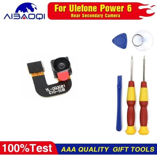 2.0MP Vice Rear Camera Back Camera Repair Parts Replacement for Ulefone Power 6 Phone Perfect Replacement Parts Free Tools