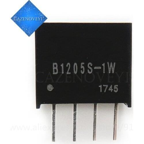 5cps/lot B1205S-1W module B1205S-1WR2 B1205S-1W B1205S SIP-4 DC-DC 12V 5V In Stock