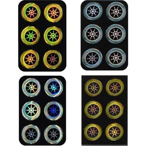 6pcs Anti-Radiation Stickers Quantum Shield Mobile Phone Sticker Protection From EMF Fusion Excel Anti Radiation For Cell Phone