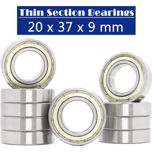6904ZZ Bearing ABEC-1 (10PCS) 20x37x9 mm Thin Section 6904 ZZ Ball Bearings 6904Z 61904 Z