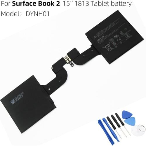 SZTWDONE DYNH01 Tablet battery For Microsoft Surface Book 2 15 Inch 1813 Enhanced version 7.57V 23.2WH 3070MAH