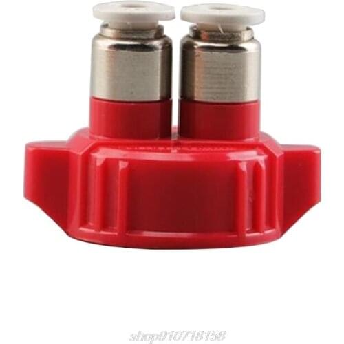 Aquarium CO2 System Pro Tube Valves Guage Bottle Cap Fish Tank Live Plant DIY Reactor Air Diffuser Generator D23 20 Dropshipping