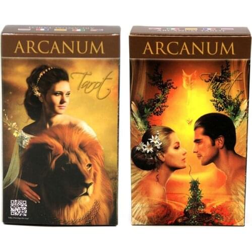 Full English Arcanum Tarot 78 Cards Deck Oracle Playing Card Party Board Game 24BD