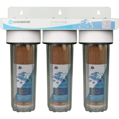 DW Aquarium water purifier rear DI unit. Lower TDS NO3 PO4 water purifier TRIPLE DI SAVER KIT WITH RESIN AND TDS METER