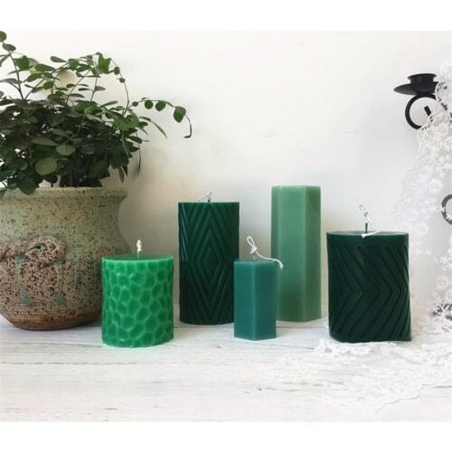 1pcs Hexagon Candle Mould Handmade Candle Mold Silicone Candle Soap 3D Mould DIY Aromatherapy Plaster Handcraft Candle Mold