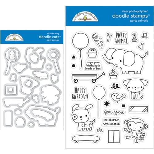 Sirius Playing animals Metal Cutting Dies and stamps Template for DIY Scrapbooking Photo Album Embossing Decorative Cards new