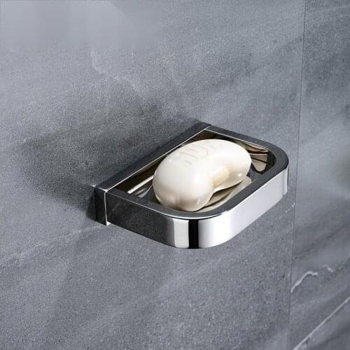 Soap Dish Wall-mounted Soap Dish 304 Stainless Steel Soap Dish Bathroom Hardware Accessories Soap Dish Bath Soap Dishes