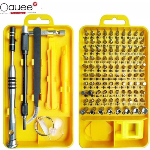 110 in 1 Sets Precision Multi Purpose Torx Screwdriver Set For Cell Phone Disassemble Watch Glasses Electrical Tools