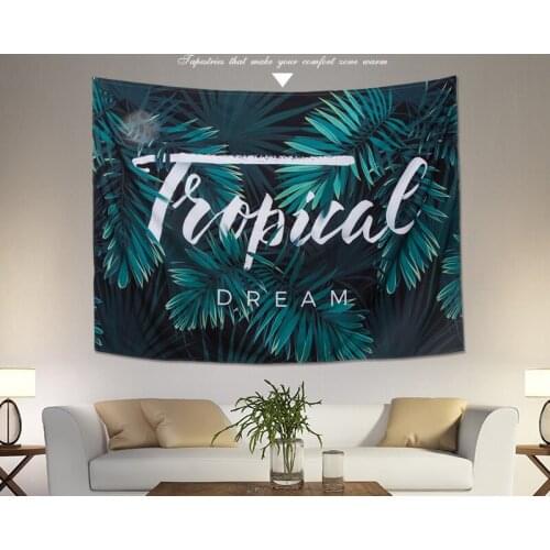 Printed Wall Hanging Tapestry Wall Decor Tapestry Bohemian Beach Hippie Blanket Boho Tapestries Curtain for Living Room 2 sizes