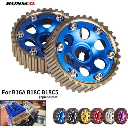 Adjustable DOHC Cam Gears Alloy Timing Gear for B16A/B16B/B18C Engine for Honda Integra Civic