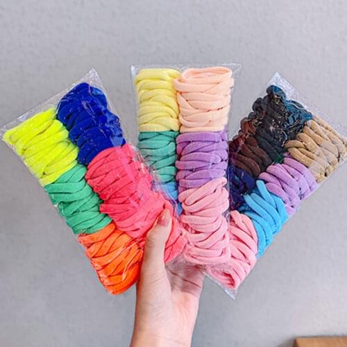 Girls' Hair Ropes Have A Small Amount Of Elasticity Small Elastic Bands Large Bags Beautiful Colors Childrens Rubber Bands
