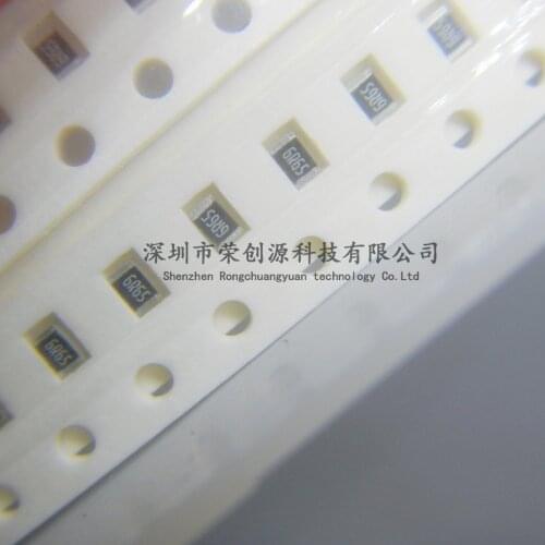 100pcs 0805 1% SMD resistor 1/8W 6R65 6.65Ω 6.65ohm