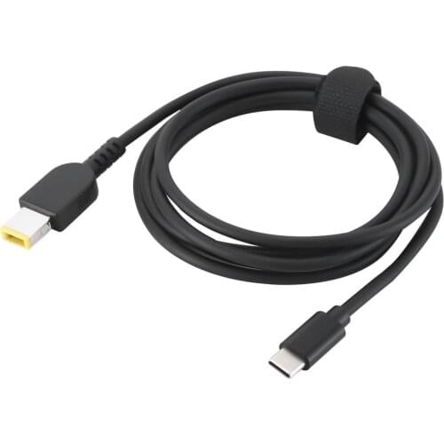 100W Type C USB C PD Fast Charging Cable Cord DC Power Adapter Converter for Lenovo Thinkpad 20V 5A Laptop Charger