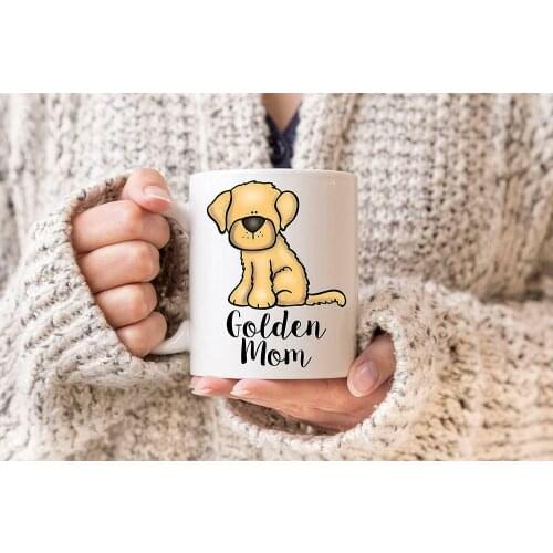 Golden Retriever Coffee Tea Drink Funny Cute Ceramic Mug Cup 11OZ Gift