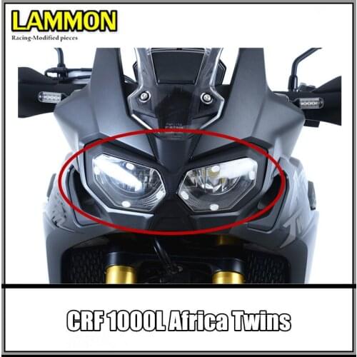 Motorcycle Accessories Headlight Protection Lenses for Honda CRF 1000L CRF1000 L Africa Twins