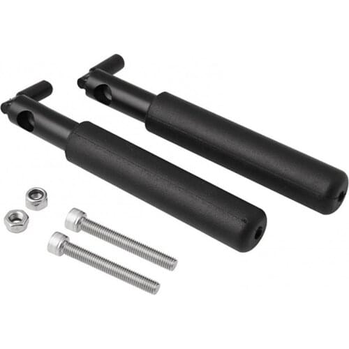 1 Pair Foot Pegs Rests Pedals Kick Panel for Jeep Wrangler Jk JKU 2007-2018