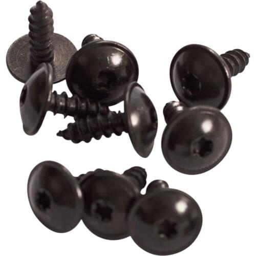 10/20/30/40pcs 5*15mm Mudguard fixing screws Bolt Fastener T20 Clips For VW Audi