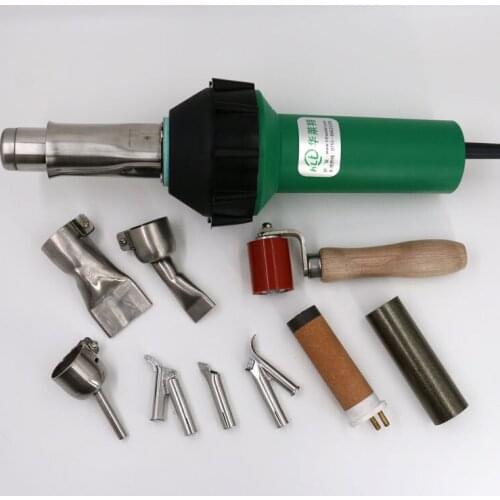 1600W Plastic Heat gun Hot air welding torch With 9 accessories
