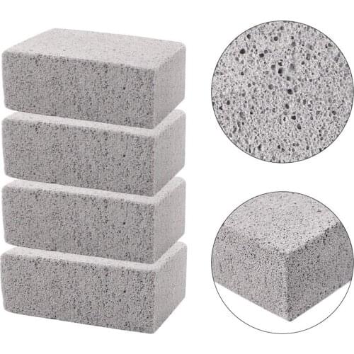 2pcs Pumice Stone Cleaner Eco Friendly Cleaning Bricks Grill Block
