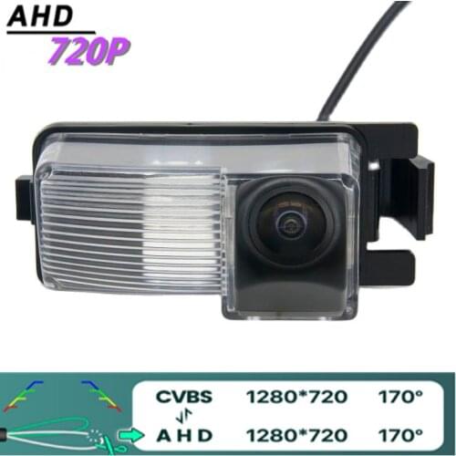 AHD 720P/1080P Fisheye Car Rear View Camera For Nissan Versa 5D 2006~2011 Grand Livina Pulsar 350Z 370Z Reverse Vehicle Camera
