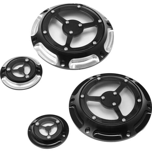 Motorcycle 6 Holes Derby Cover Timing Timer Cover For Harley Sportster XL XR 883 1200 Nightster 2004-2017 16 15 14 13 12 11 10