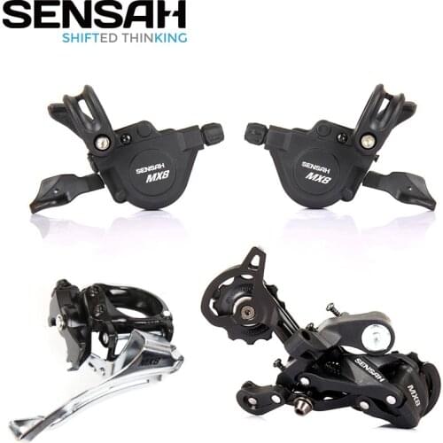 SENSAH MX8 3x8 24 Speed Bicycle Mini Kit MTB Groupset Bike Trigger Shifter Lever Front & Rear Derailleur
