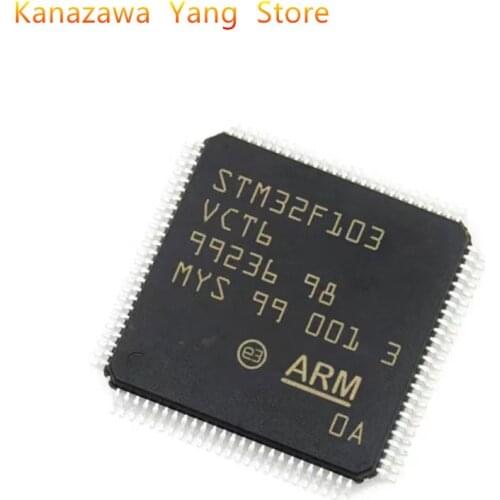 1 Pcs 5Pcs/Lot Brand New STM32F103VCT6 STM32F103 VCT6 LQFP-100 IC Single-chip Microcomputer Microcontroller Chip