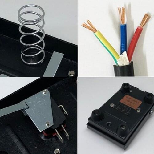 Portable Foot Pedal Power Controller Switch Used in Aerospace Food Beverage Industry Metal Manufacturing Maintenance