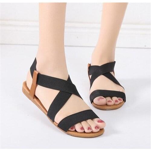 2021 Summer Women Flat Sandals Comfortable Platform Female Shoes Fashion High Quality Ladies Sandalias Mujer For Beach