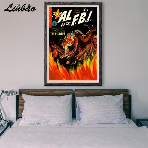 V025 1950 Flaming Drama! Vintage Classic Movie Custom Silk Poster Home Deco Wall Art Christmas Gift