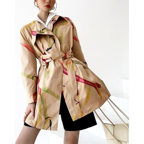 VAHAMAS Women's Trench Coats