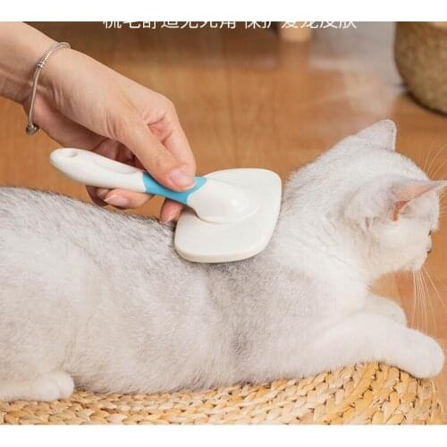 Rotating dog comb Hot Sale Stainless Steel Pet Massage Grooming Brush 360 Degree Rotatable Hair Removal Comb for Dogs
