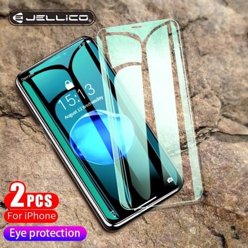 Jellico 3D Screen Protector For iPhone XR 0.3mm Ultra Thin Protective Glass For iPhone Xs X Xs Max 7 8 Tempered Glass Front Film