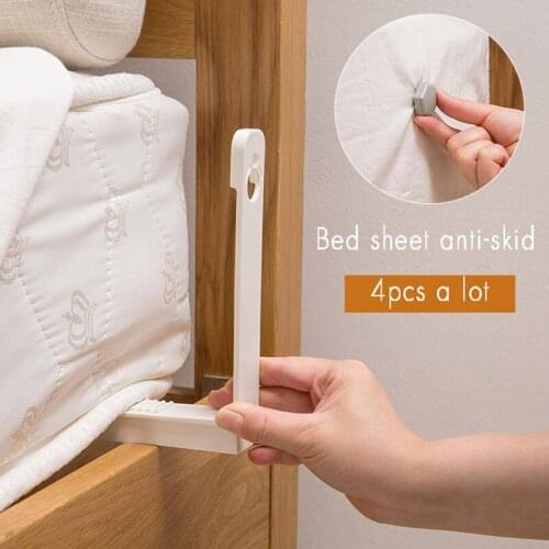 4/8pcs Quilt sheet holder clips single quilt cover fixed non-slip clips household bed sheet cover angle fixed buckle